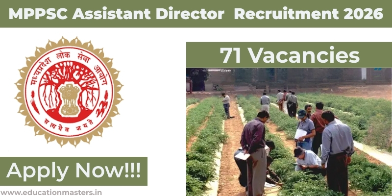 MPPSC Assistant Director Recruitment 